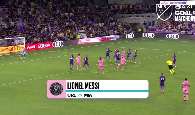 开云娱乐-精彩！梅西对阵奥兰多城远射破门，当选美职联本轮最佳进球